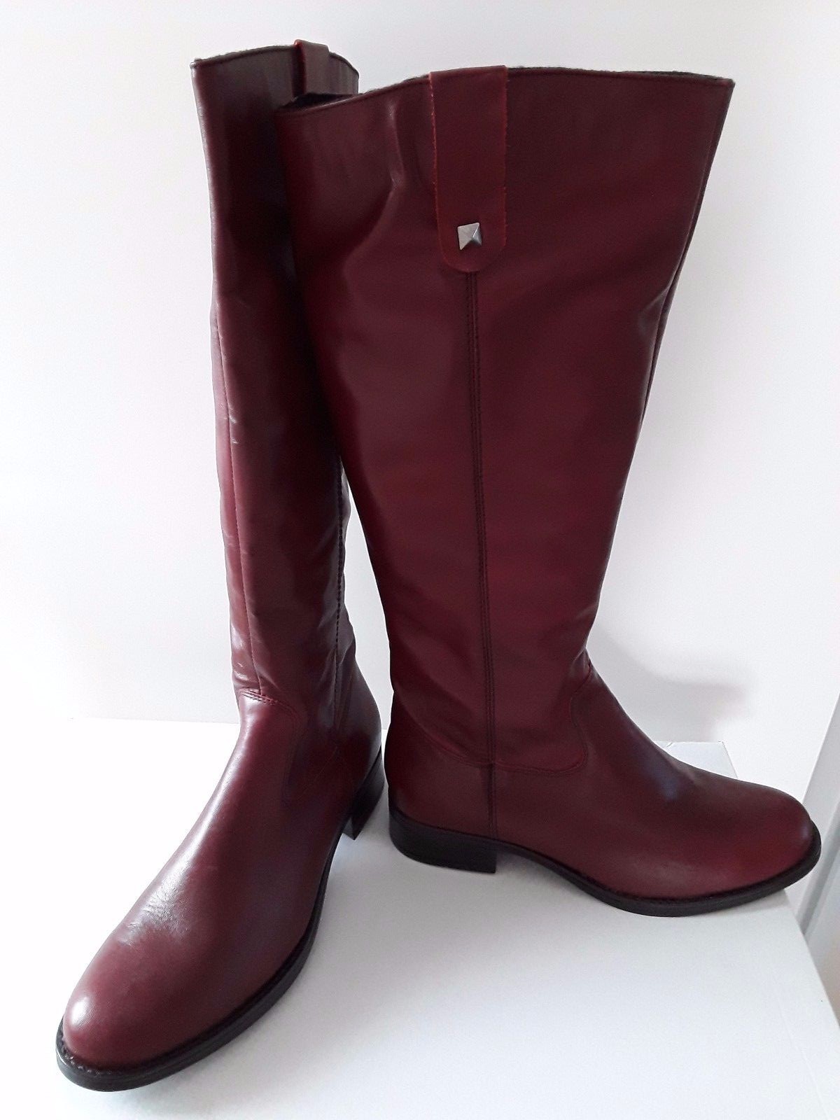 LAVORAZIONE ARTIGIANA Stiefel Bordeaux Gr 41 Leder NEU m. Originalkarton LAVORAZIONE ARTIGIANA Stiefel Bordeaux Gr 41 Leder NEU m. Originalkarton