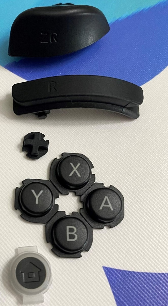 Genuine Nintendo Switch Joy-Con Buttons Stock Black OEM
