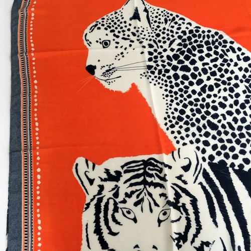 Large Leopard Print Scarf with Stripes Animal Zebra Big Long Shawl Summer Winter - Picture 131 of 818