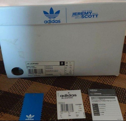 Adidas Jeremy Scott JS Leopard Tails AUTHENTIC V24536 US 8 size Mint Vintage #3 - Picture 8 of 9