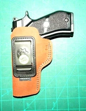 Bianchi 6 LH 10385 Suede IWB Holster Beretta 84 BDA 4" 1911 S&W 910 5904 1076