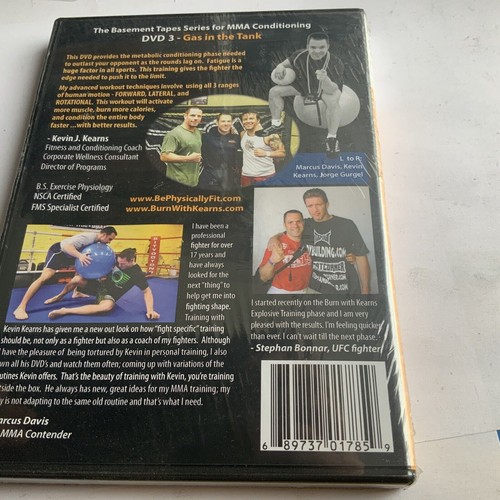 MMA Basement Training DVD #3 Levin Learns Gas in the Tank Martial Arts Workout - Picture 7 of 7