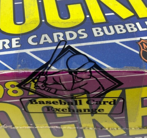 1987-88 Topps Hockey BBCE Sealed Ungeöffnete Wachsbox - Bild 9 von 9