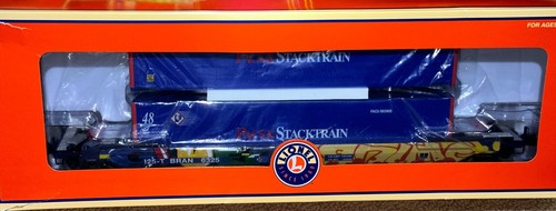Lionel 2226622 PACER Husky Stack w/graffiti #6325 48’ Containers DieCast O-Scale - Picture 3 of 5