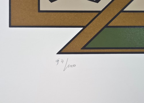 RADICE MARIO serigrafia cm.56x76 - fa parte di una cartella da 6 esempl. - Picture 11 of 15
