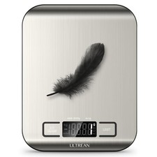 Ultrean Food Scale, Digital Kitchen Scale Weight Grams and Ounces for Baking