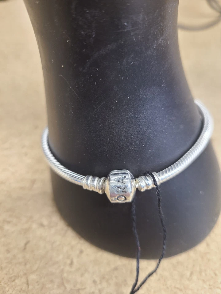 НИКОГДА НЕ НОСИЛИСЬ! Pandora моменты браслет с брелоками из чистого серебра 7,5» - 590702HV-20 - Изображение 2 из 4