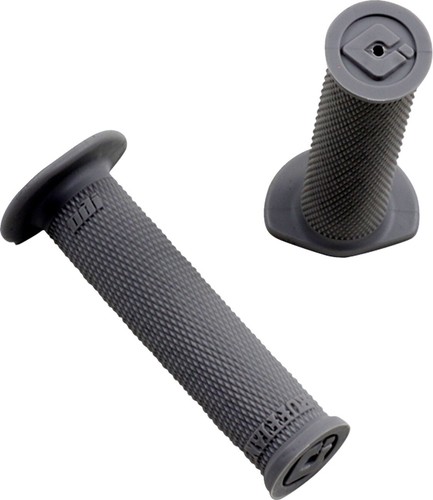 Empuñaduras ODI Ruffian Soft Compound de una sola capa para ATV gris J01RFG