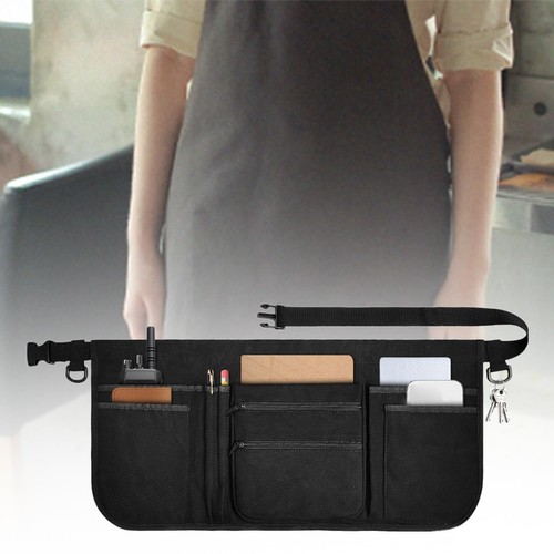 Utility Belt Restaurant Waiter Apron Waist Money Pouch Bag Multifunctional To... - Picture 6 of 7