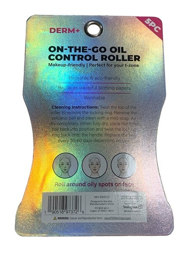 DERM+ On-The-Go Oil Control Roller 5 Stück Make-up für Ihre Tzone - Bild 4 von 4