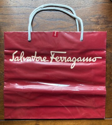 salvatore ferragamo paper bolsa