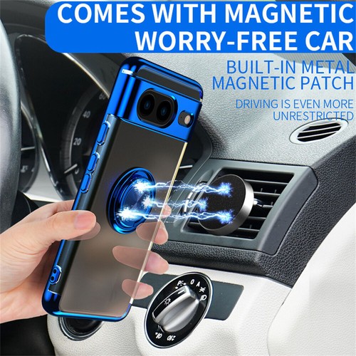 Funda protectora con soporte de anillo a prueba de golpes para Google Pixel 6a 7 Pro 7A 8 Pro - Imagen 2 de 30