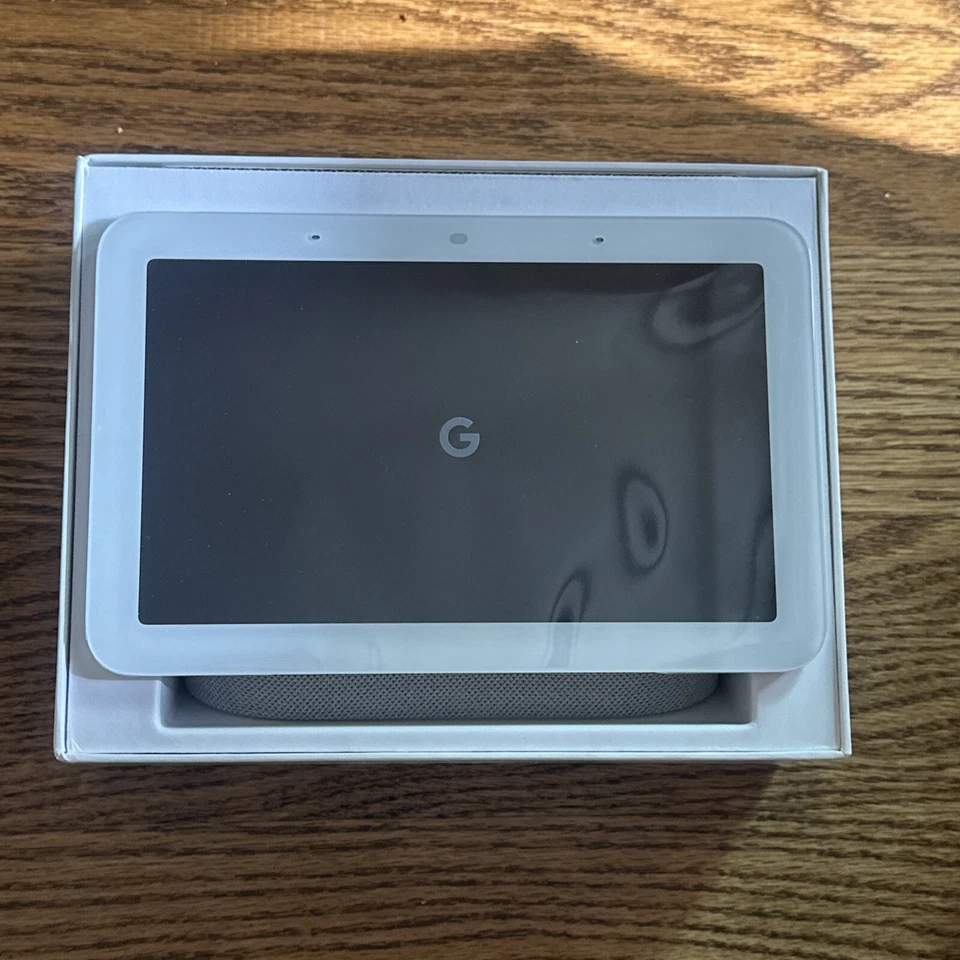 Google Nest Hub (2nd Gen.) GA01331-TW, Smart Display - Chalk Brand New - Image 4 of 4