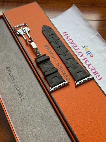 Apple Watch Hermès-46mm KAKI Kilim Single Tour Klamra rozmieszczania Hermes 44/45/49 - Zdjęcie 11 z 17