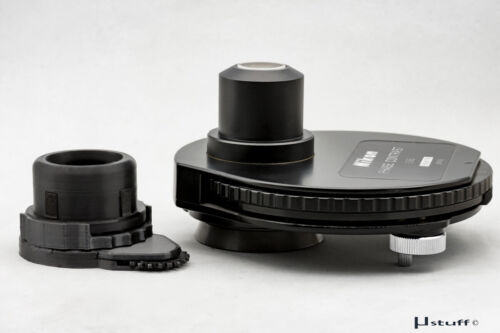 Nikon Phase Ph 0.85 microscope condenser DF polarizing oblique Rotatable set - Picture 3 of 11