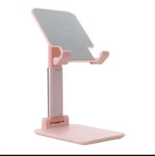 Universal Foldable Universal Tablet Stand Desktop Holder Mount Phone PINK