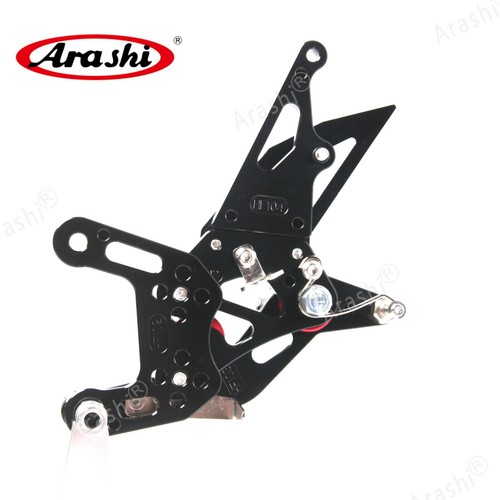 for Yamaha YZF R1 YZF-R1 2009-2014 Arashi Adjustable Footrest Foot Pegs Pedal - Picture 9 of 9