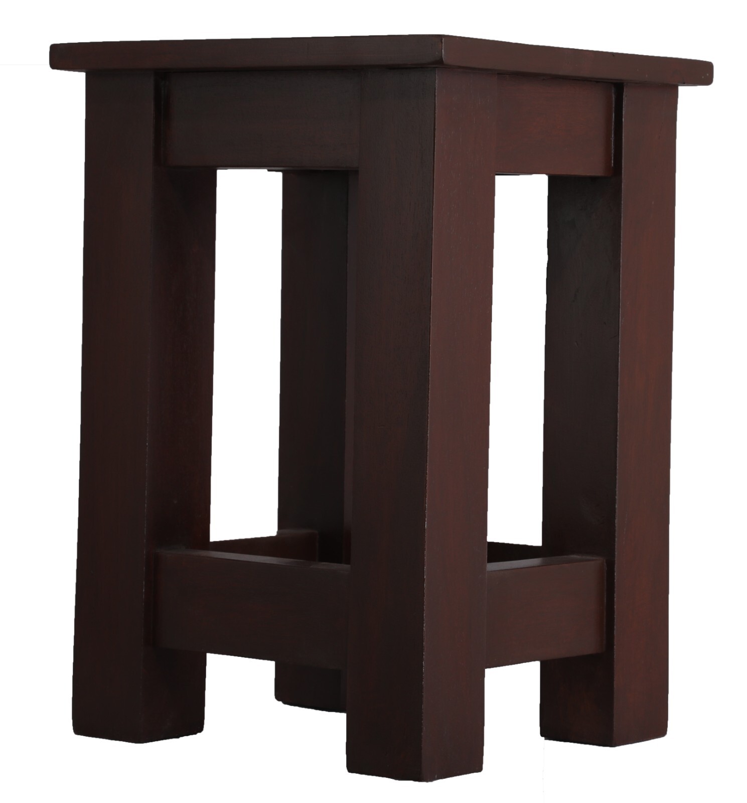 Side Plant Table | Solid Mango Wood Telephone/Lamp/Bedside/End Stand