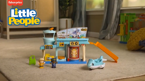 Fisher-Price Little People Toddler Toys Everyday Adventures Airport Playset - Video 1 of 1
