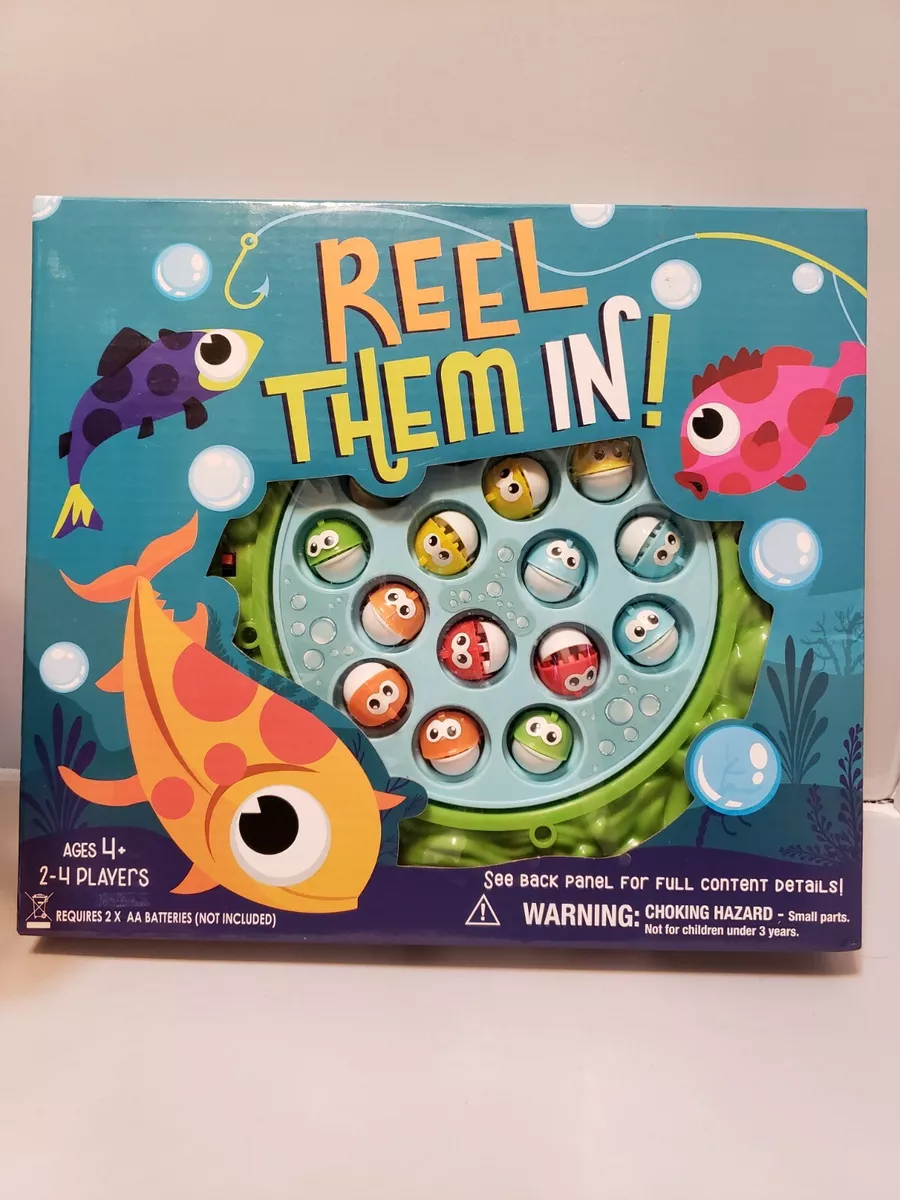 Reel Them in Let's Go Fishing GAME 2-4 Players Kids Ages 4 Need 2 AA  Batteries for sale online, go game online 2 player 