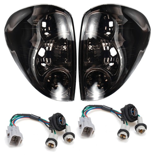 Pair Smoke Black Rear Tail Light Lamp For Mitsubishi Triton Colt ML MN Ute 05-16 - Bild 5 von 10