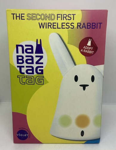 Nabaztag Smart WiFi Rabbit By Violet ~ Raro y Coleccionable con Orejas Extra - Imagen 10 de 12