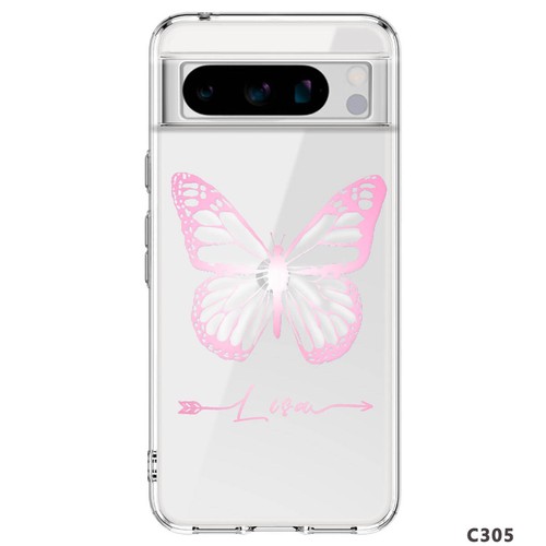 Cover telefono chic farfalla per Google Pixel 6 7 8A 9 Pro XL 9A custodia personalizzata - Foto 24 di 64