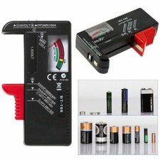 Universal Battery Tester Tool AA AAA C D 9V Button SALE Checker Y4R3