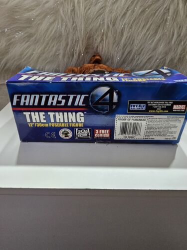 2005 MARVEL FANTASTIC 4 THING 12" POSABLE FIGURE NEW - Picture 3 of 8