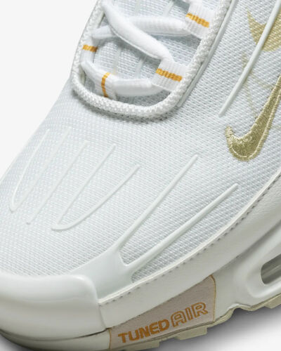 NIKE AIR MAX PLUS 3: DX2653 100: WEISS/LICHT KNOCHEN-RATTAN: UK 11 - EUR 45 - Bild 10 von 24
