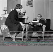 Close-up of Francoise Sagan Paris February 18 1956 the writer Fran- Old Photo 1