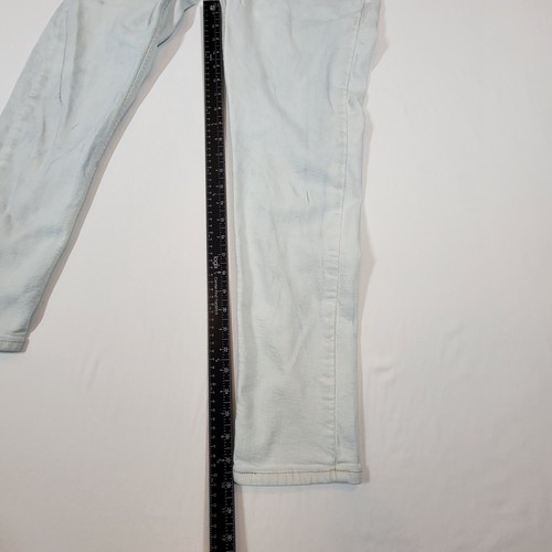 Levi's 512 Jeans White Men's 31x30 Slim Taper Fit Denim Few Stains Very Good - Picture 5 of 11