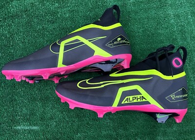 Nike Oregon Ducks Alpha Menace Elite 3 Team Issued Football Cleats Men s 16 W