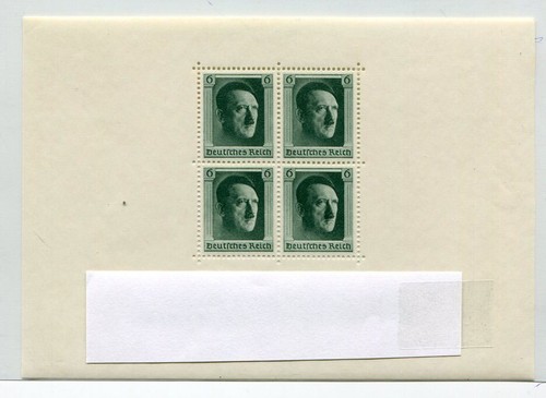 DR-3 Reich BLOCK 7 Luxury MNH Mint 70EUR (y76251