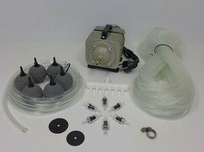 Hailea Belüfter ACO-328 388D 009 009E 300A 500 Sauerstoffpumpe Teichbelüfter Set