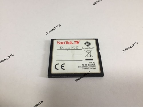 Tarjeta de memoria SanDisk CompactFlash CF 512 MB SDCFJ/SDCFB de 512 MB - Imagen 2 de 3