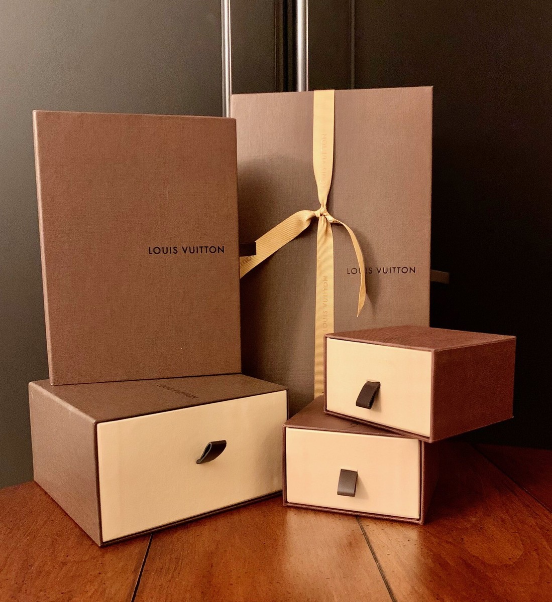 LOUIS VUITTON ギフトボックス セット(16箱) LOUIS VUITTON ルイヴィトン ギフトボックスセット 保存袋 空箱