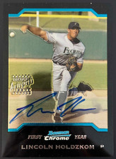 2004 Bowman Chrome #337 Lincoln Holdzkom AU RC