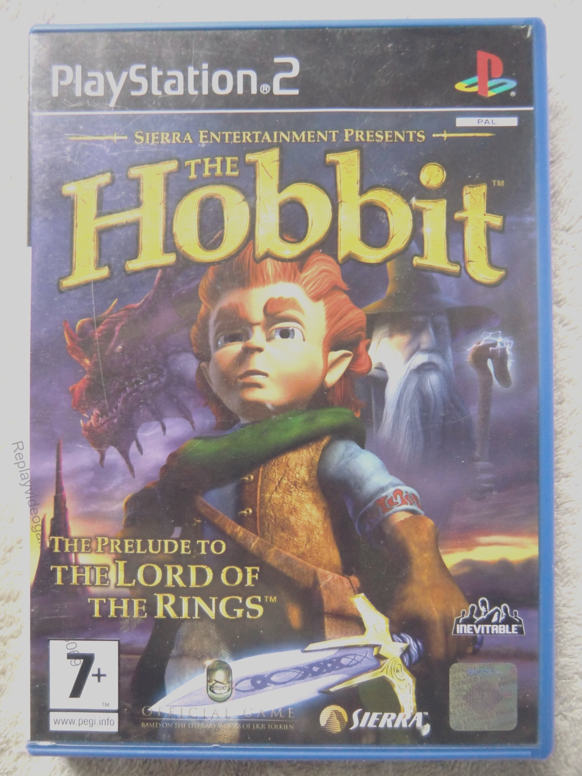 23069 The Hobbit - Sony PS2 Playstation 2 (2003) SLES 51723 20626720014 ...