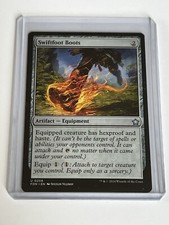 Swiftfoot Boots 258  MTG Foundations 2024  Mint - 9.0 +  Uncommon Non Foil