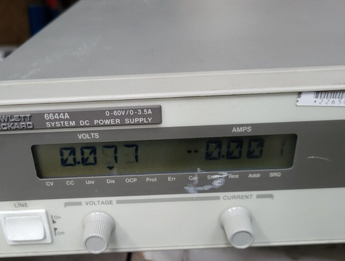 HP AGILENT 6644A 230V SYSTEM DC POWER SUPPLY - Picture 3 of 4