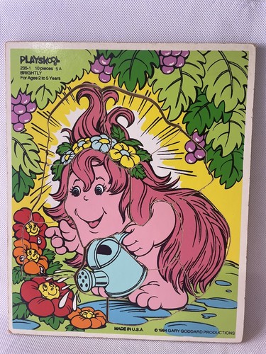 Playskool Gary Goddard Snugglebums Vintage Holzpuzzle 1984 3 Stück - Bild 14 von 18