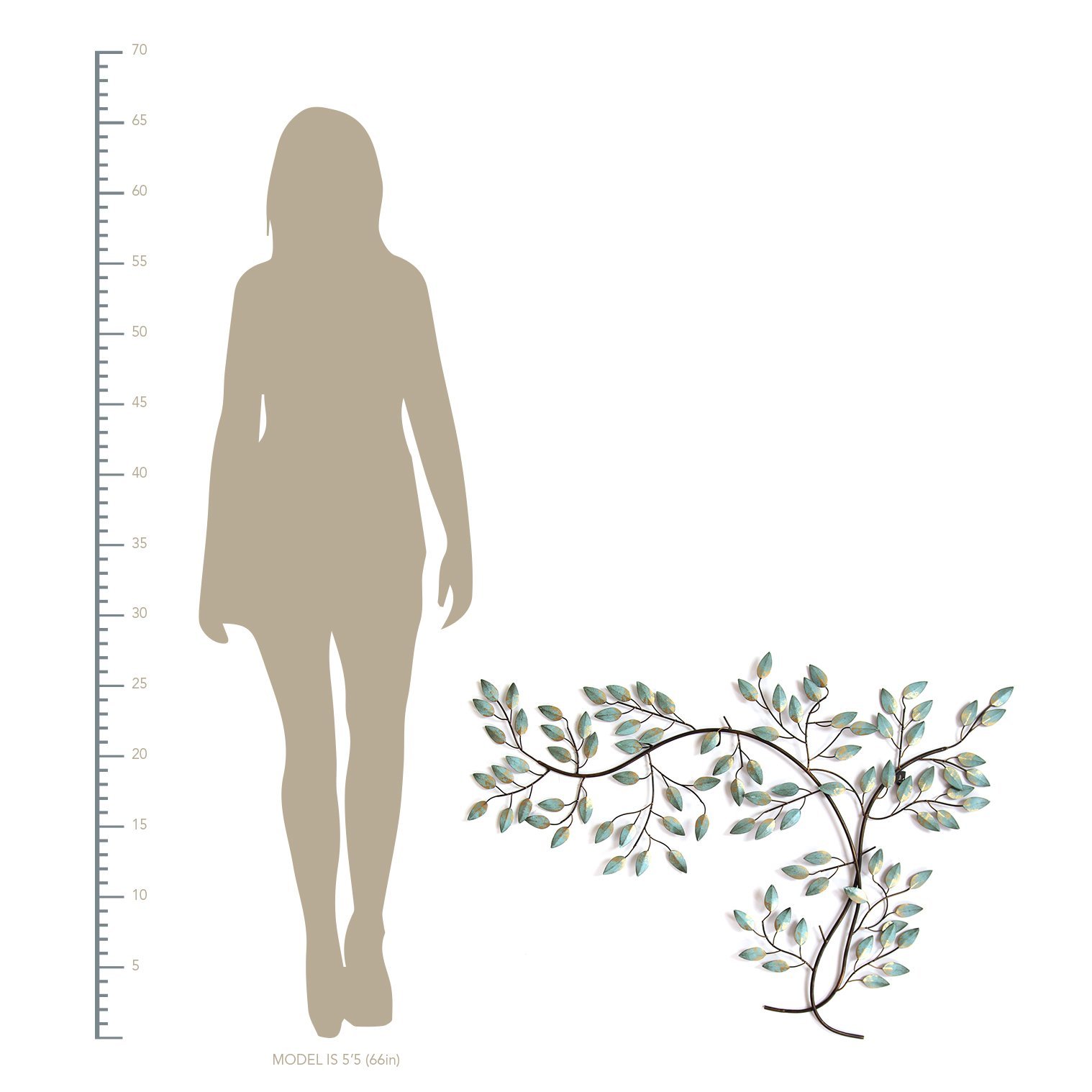 Stratton Home Decor Patina Tree Branch Wall Decor Zamówienie wysyłkowe NOWOŚĆ