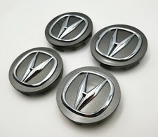 4pcs 69mm Wheel Rims Center Hub Cap Covers Grey Chrome Badge Logo For Acura 4pcs 69mm Wheel Rims Center Hub Cap Covers Grey Chrome Badge Logo For Acura