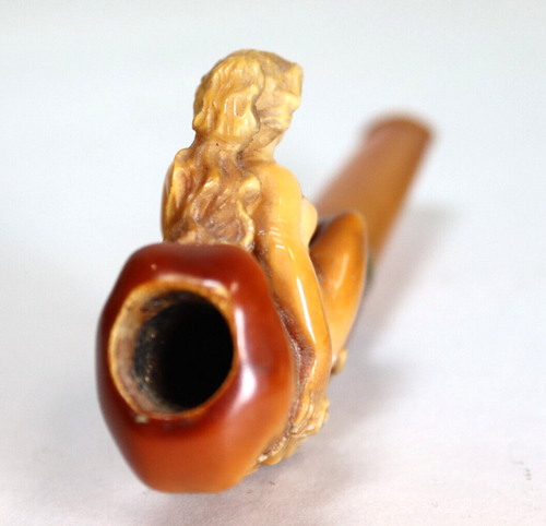 Erotische Meerschaumpfeife antik - Bild 5 von 6