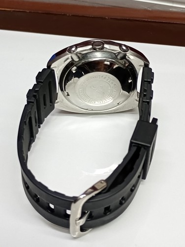 CRONÓGRAFO AUTOMÁTICO SEIKO PEPSI POGUE 6139-6002 NEGRO 100% JAPÓN SERVICIO RECIENTE - Imagen 5 de 14