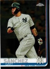 2019 Topps Chrome #22 Gary Sanchez NY Yankees NrMt Free Shipping