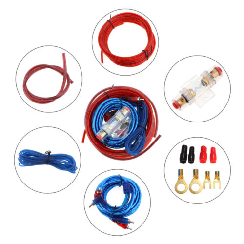 HEAVY DUTY 8 GAUGE POWER AMP KIT AMPLIFIER INSTALL COMPLETE STEREO WIRING USA - Picture 3 of 11