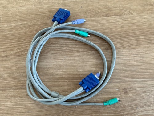 Câbles KVM PS/2 VGA PC DOS - Photo 2/4