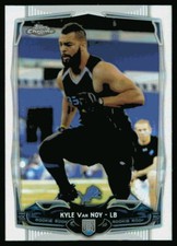 2014 Topps Chrome Refractor #205 RC Kyle Van Noy Detroit Lions